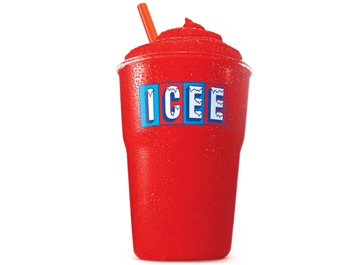 Burger king cherry icee