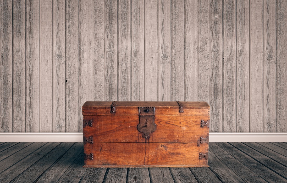 An Old Wooden Chest Home Hazards