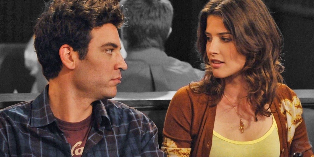 ted and robin on how I met your mother