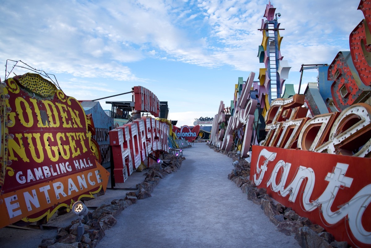 Neon Museum Before Sunset