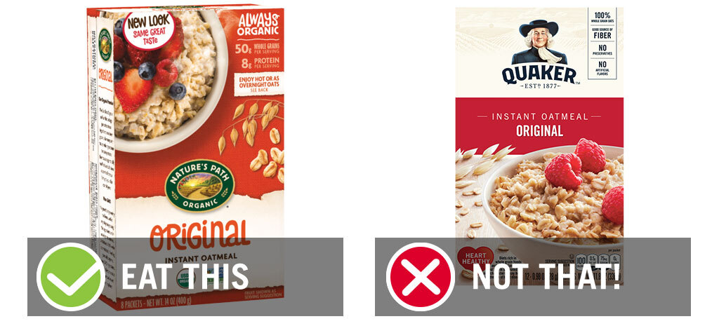 eat this not that original oatmeal instant oatmeal - best instant oatmeal