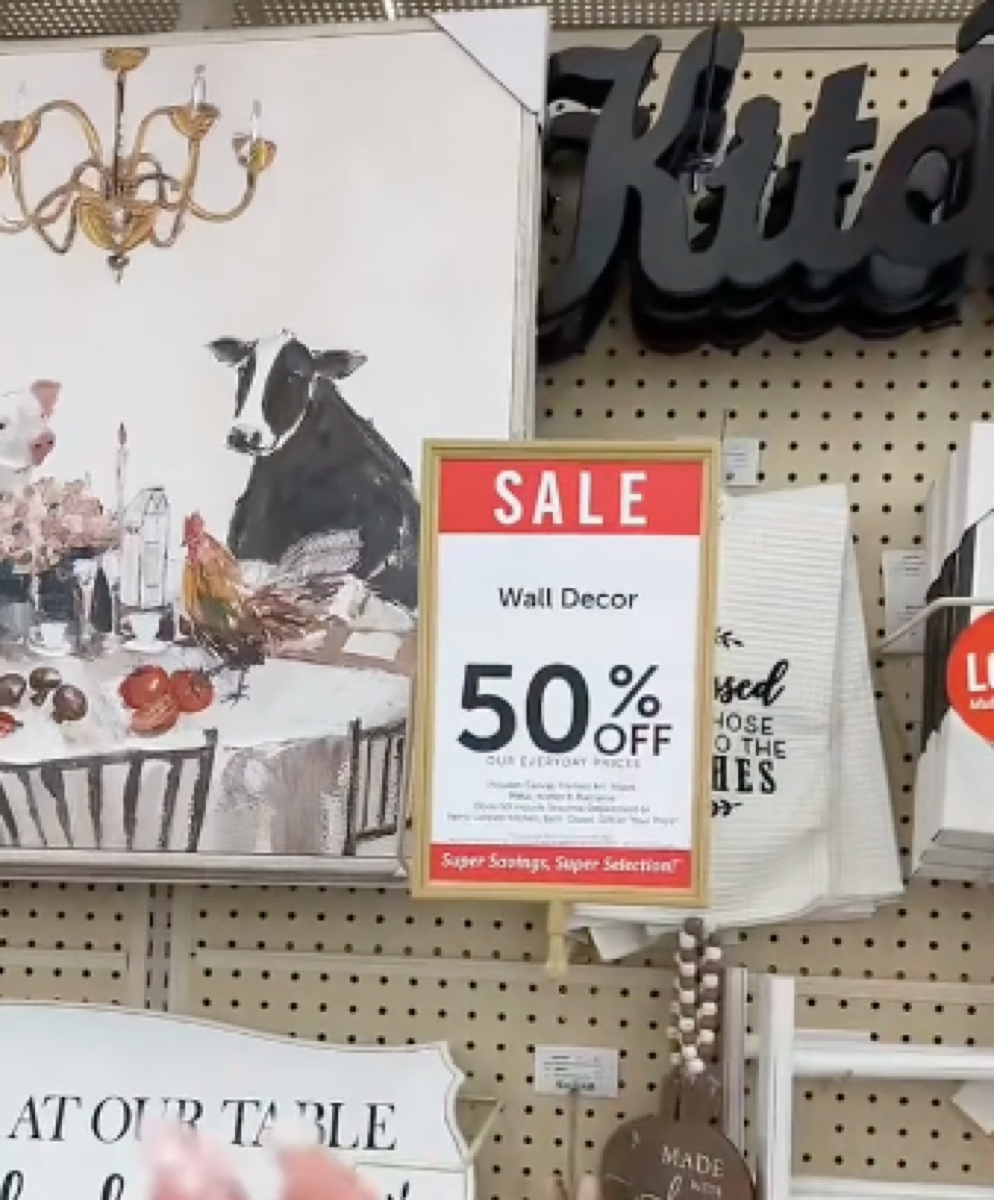 wall decor sale at hobby lobby