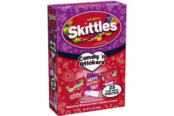 Valentines Candy Ranked skittles