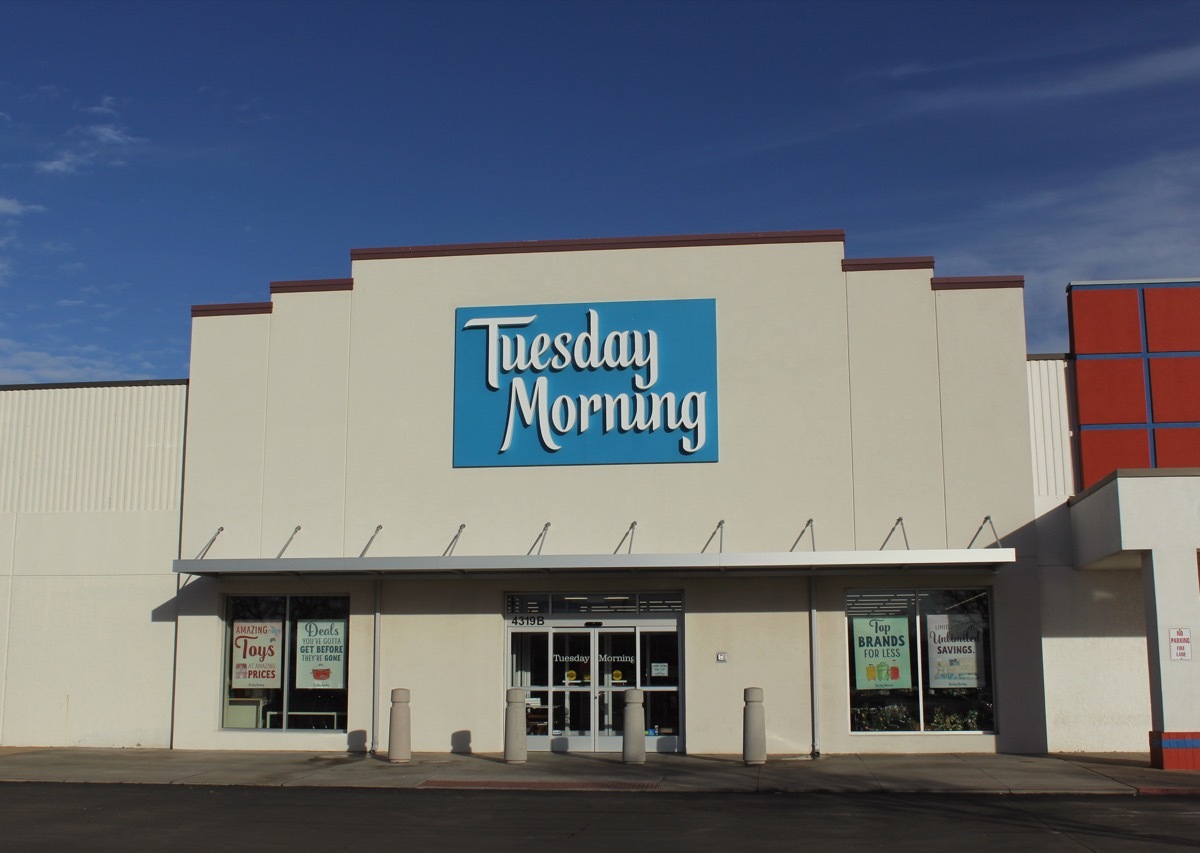 tuesday morning store