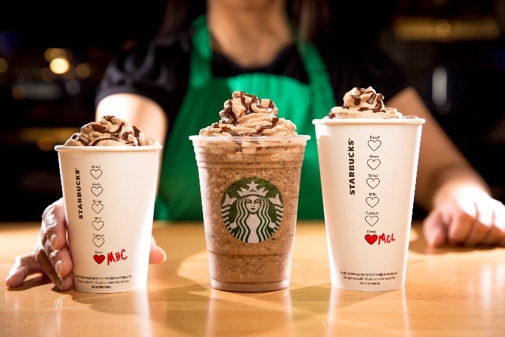 Starbucks drinks