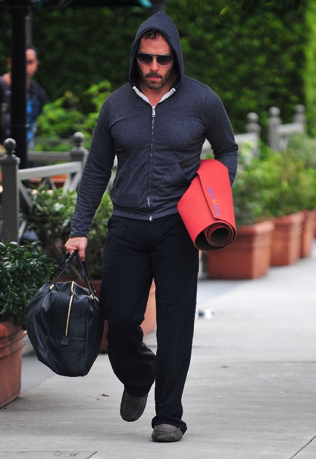 Jeremy Piven is seen after his yoga workout in Santa Monica. Los Angeles, California - 10.01.10 Credit: WENN.com