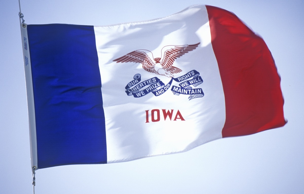 iowa state flag facts