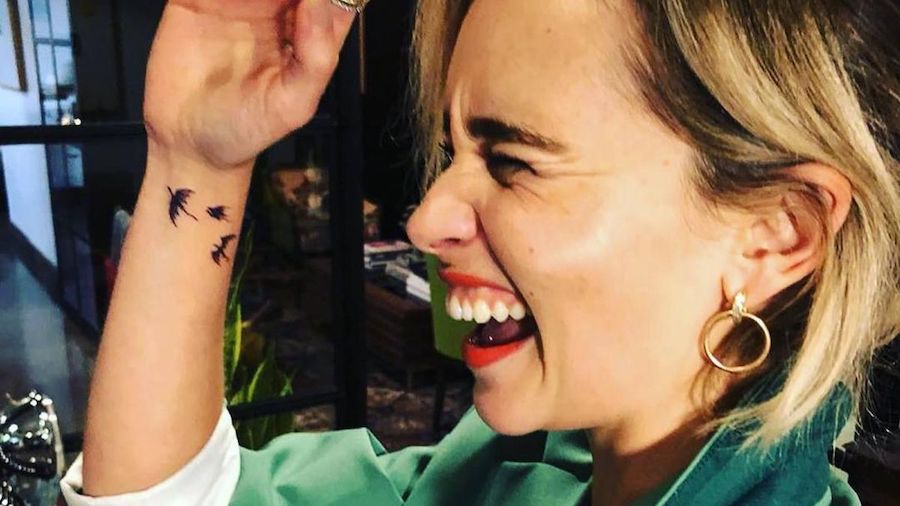 She Gets Sentimental Tattoos | 8 More Reasons to Love Emilia Clarke | Her Beauty