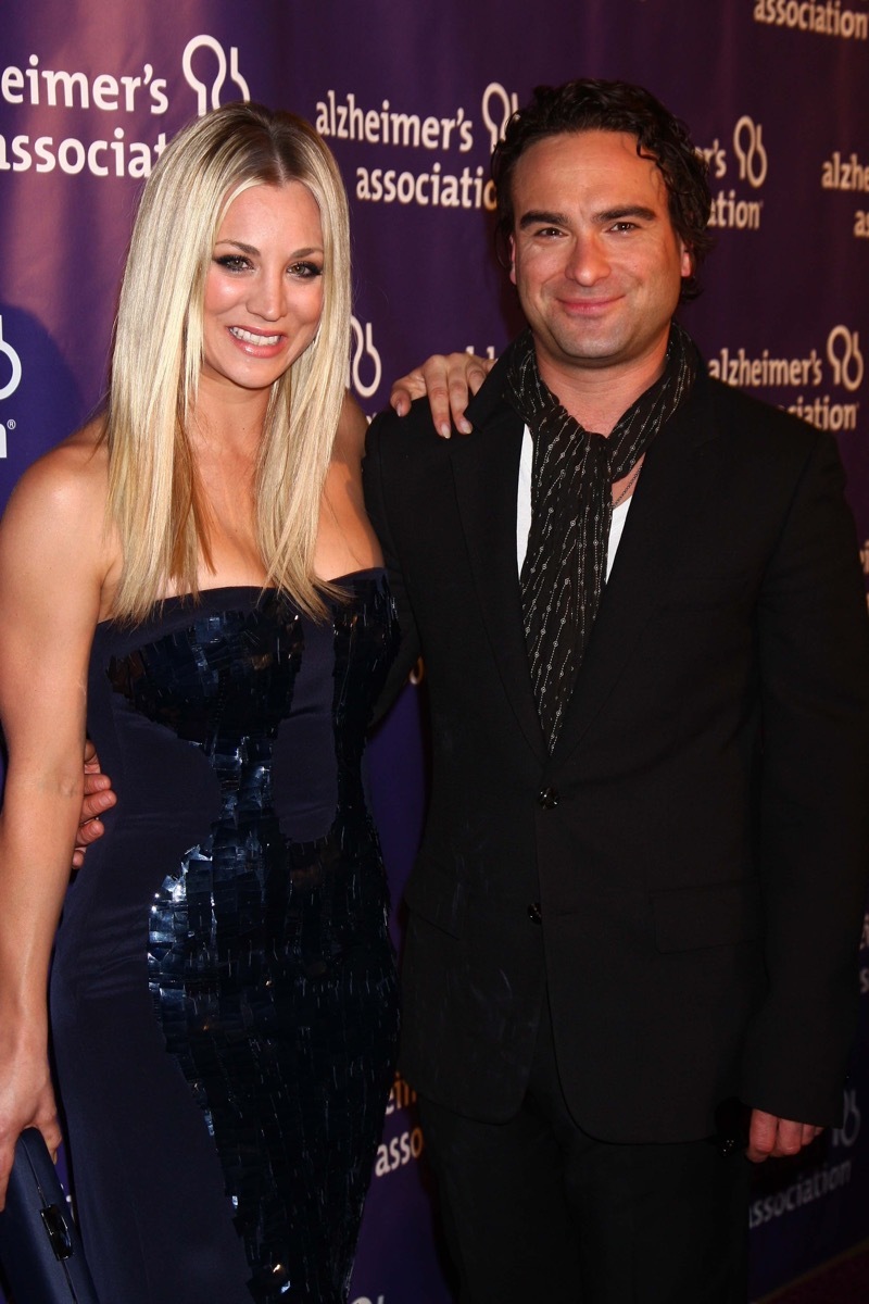 Johnny Galecki & Kaley Cuoco