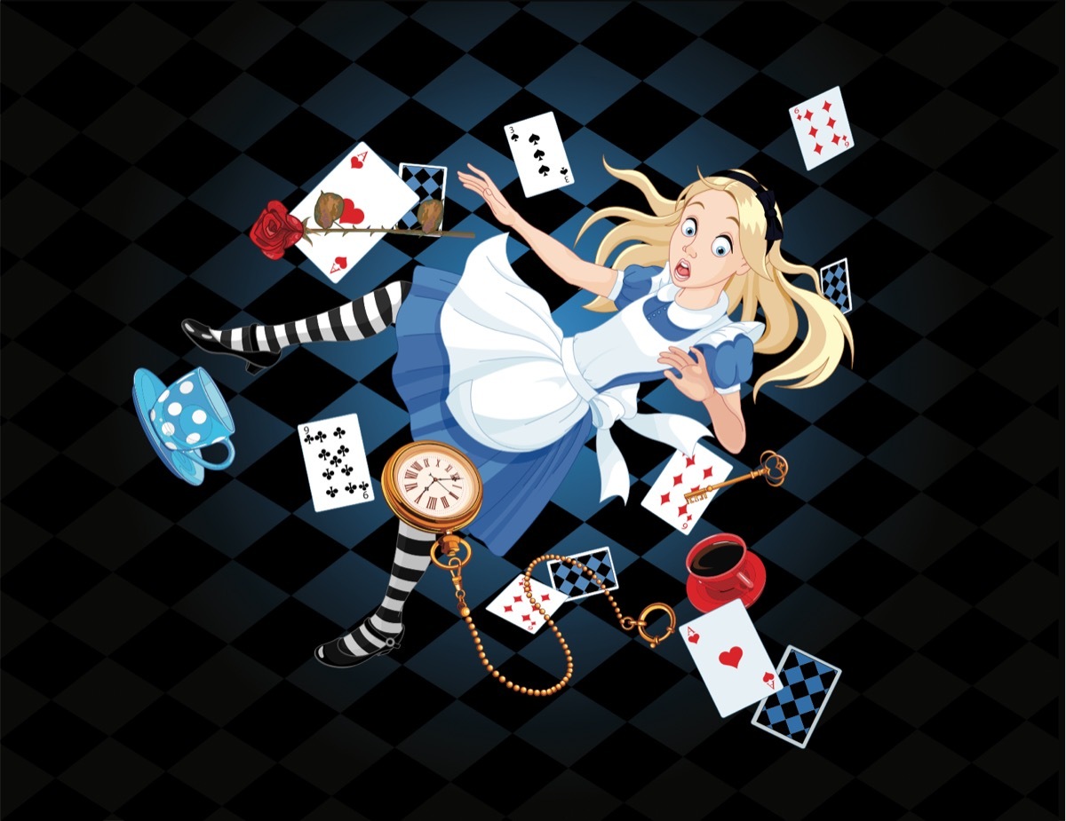 alice in wonderland graphic