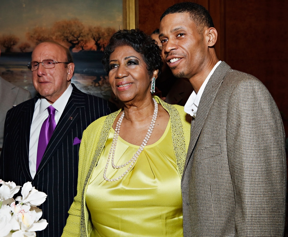 Aretha Franklin and Kecalf Cunningham 2014