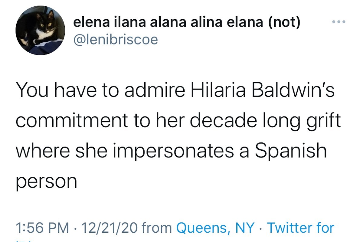 hilaria baldwin tweet