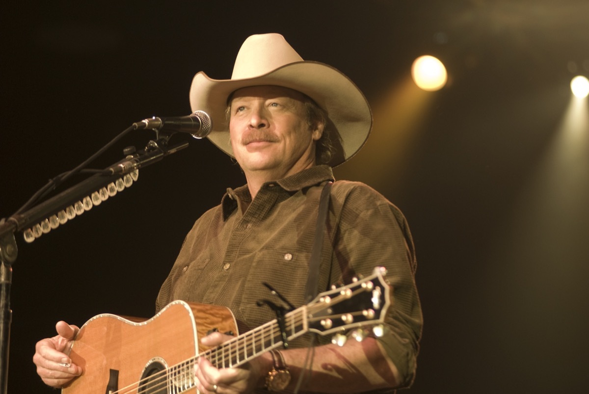 Alan Jackson performing in 2010