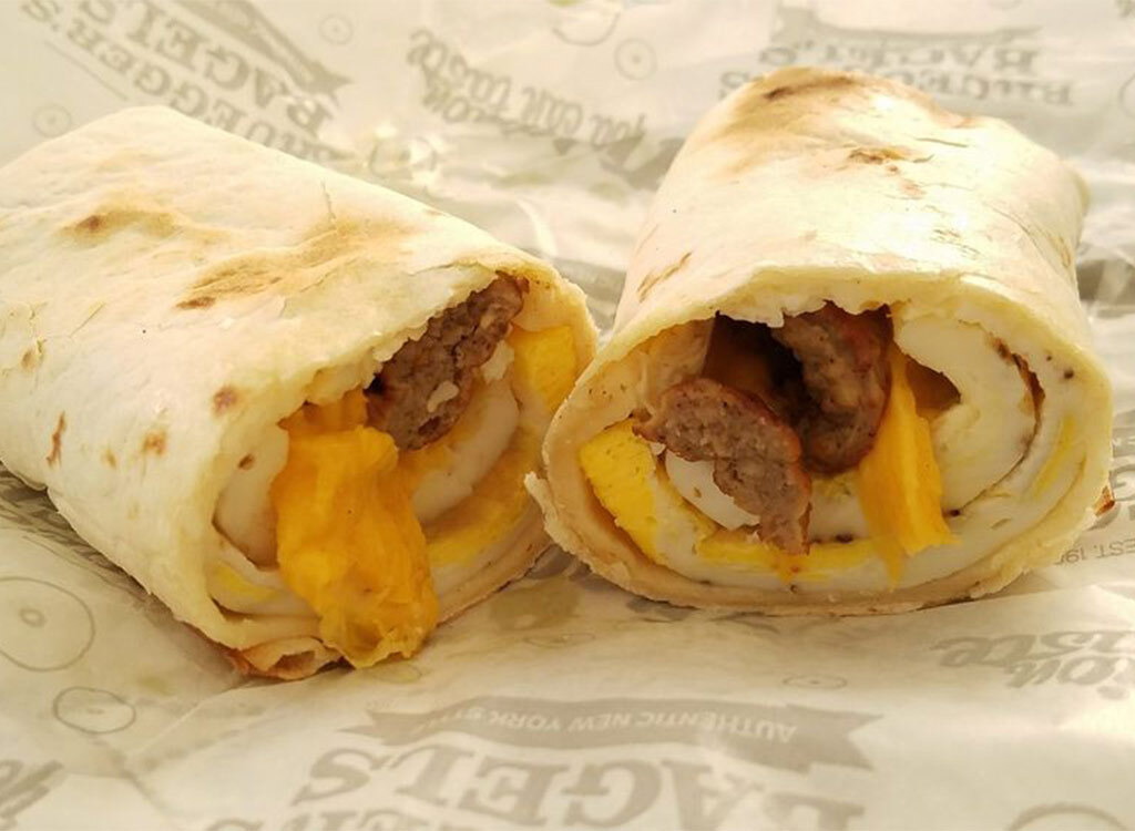 Brueggers bagels classic wrap