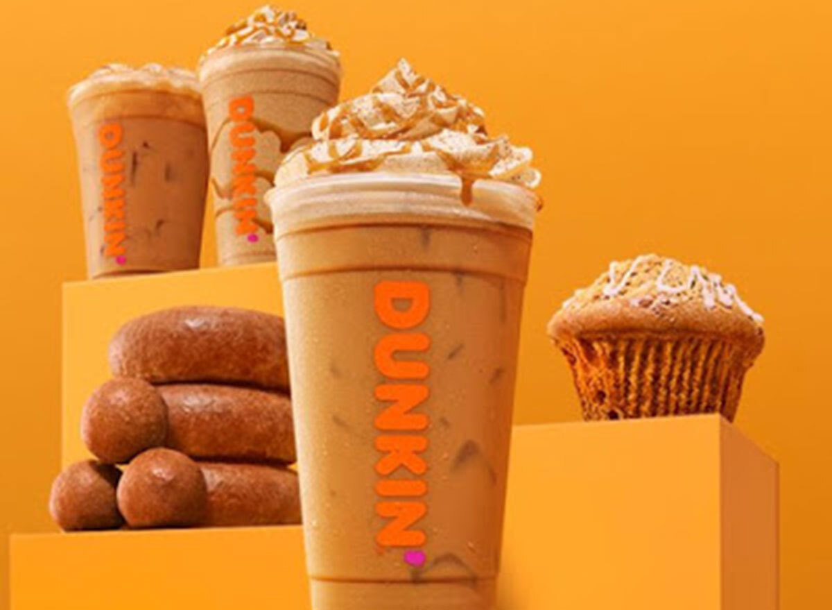 dunkin cinnamon sugar pumpkin latte