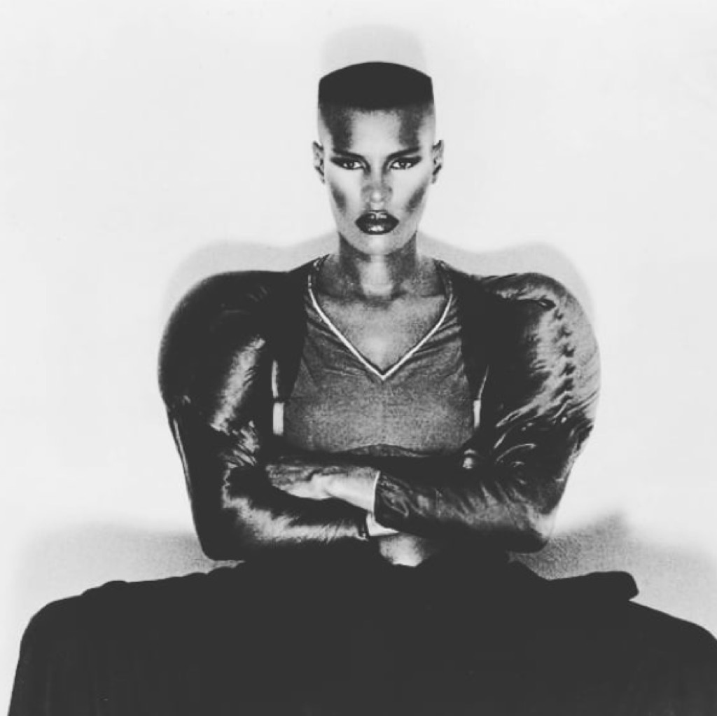 Grace Jones iconic hair