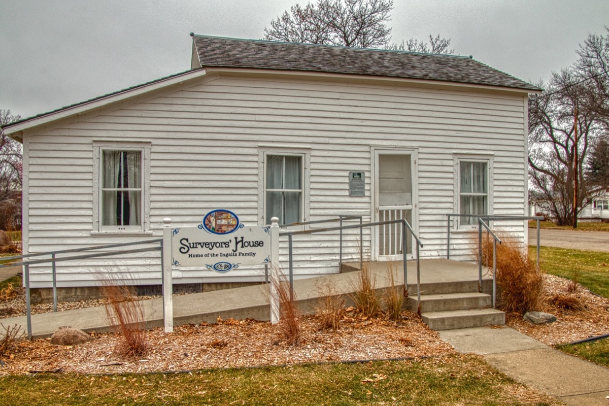 De Smit, South Dakota,USA 11-26-18 De Smit, South Dakota is home of a Laura Ingalls Wilder Memorial from when She lived in the Area - Image