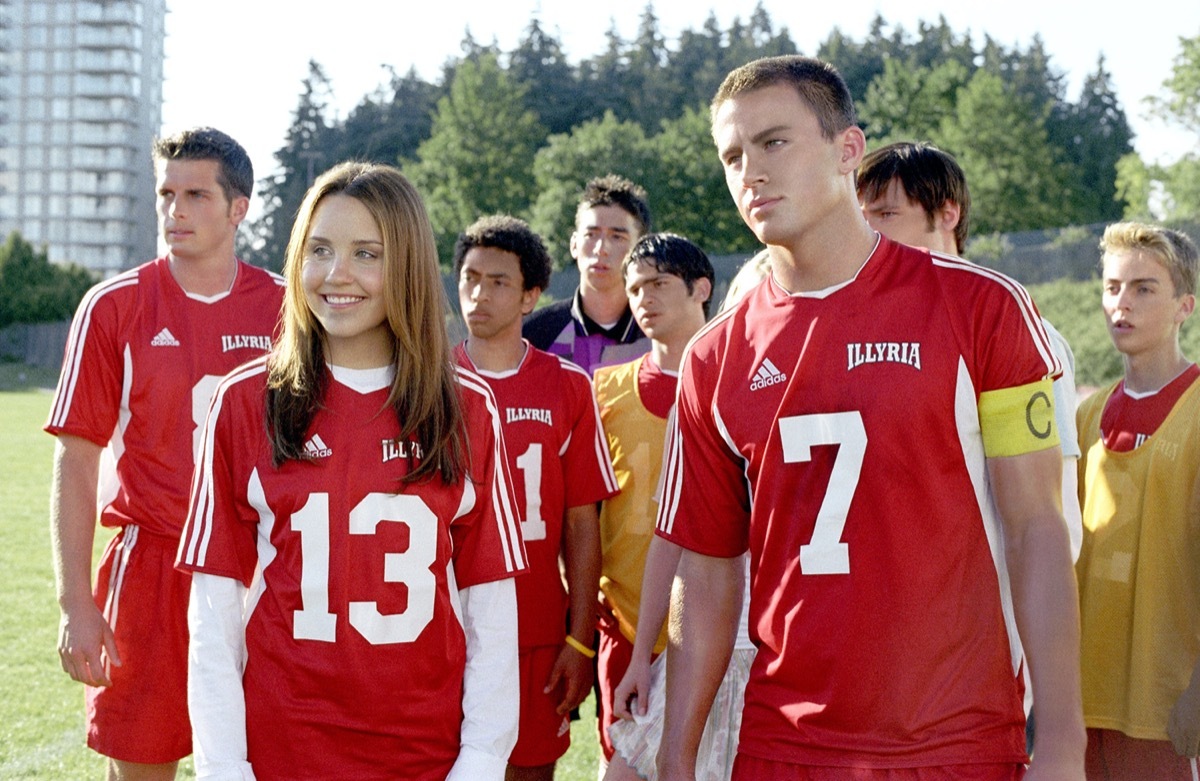 Amanda Bynes and Channing Tatum in She's the Man