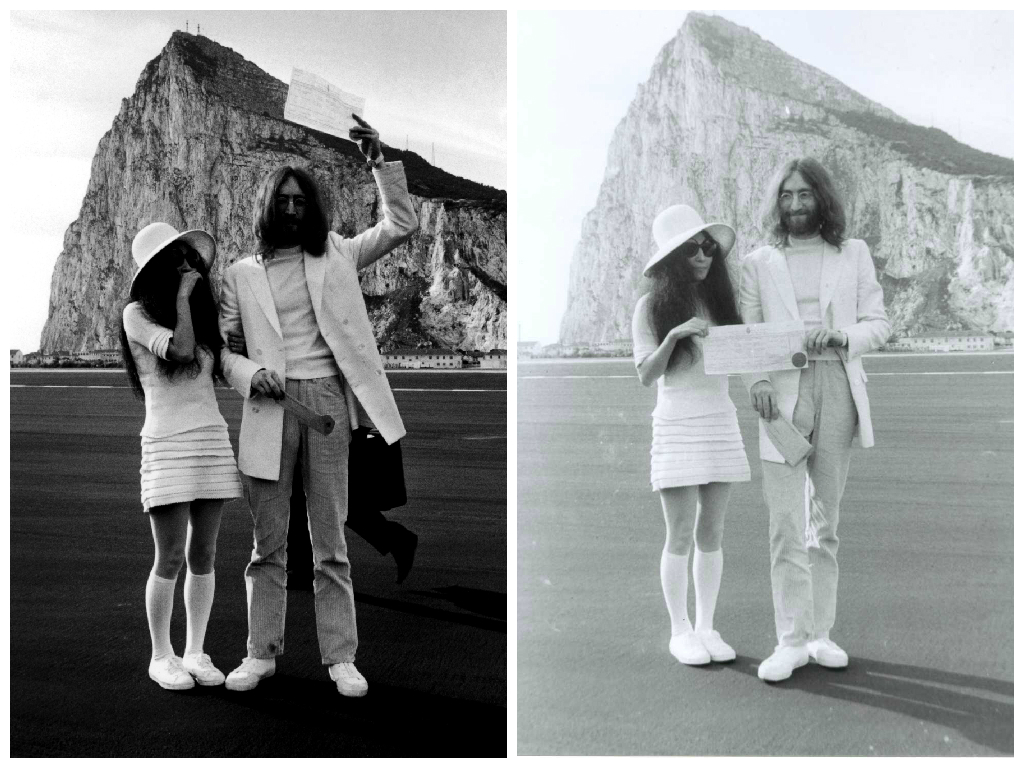 Yoko Ono - Iconic Wedding Dresses