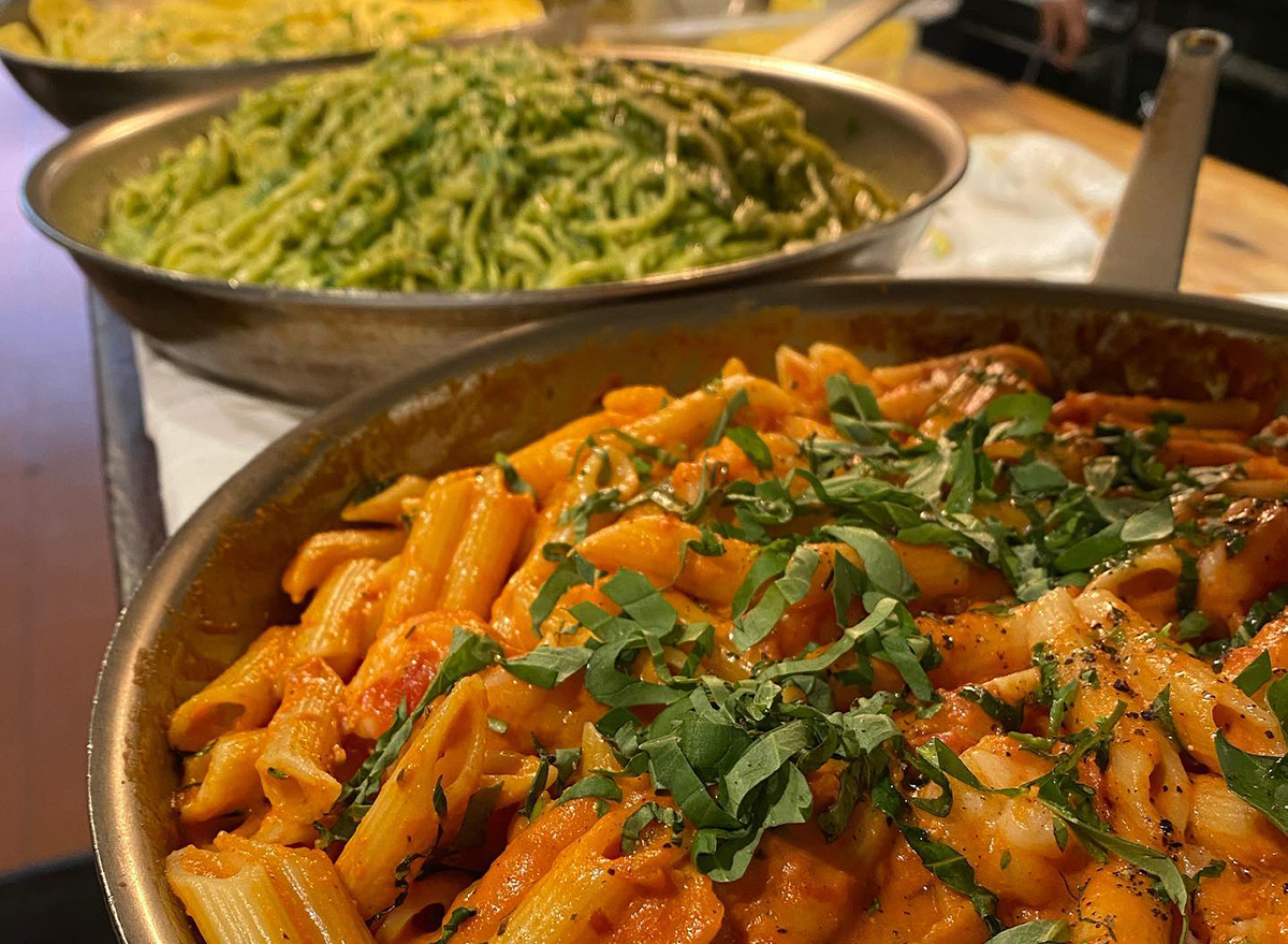 pasta buffet