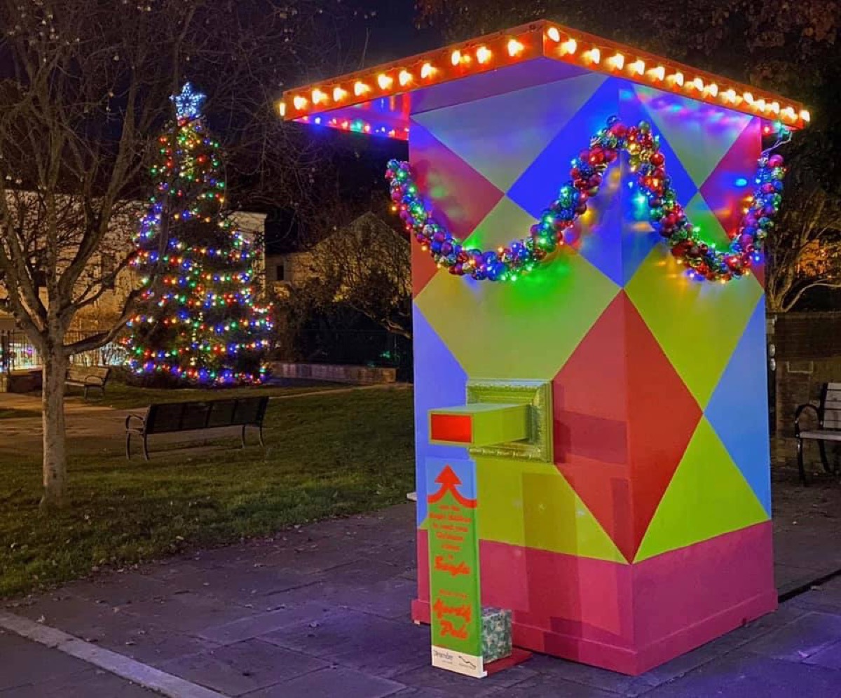 The Magic of Christmas in Lewisburg Christmas Lights.