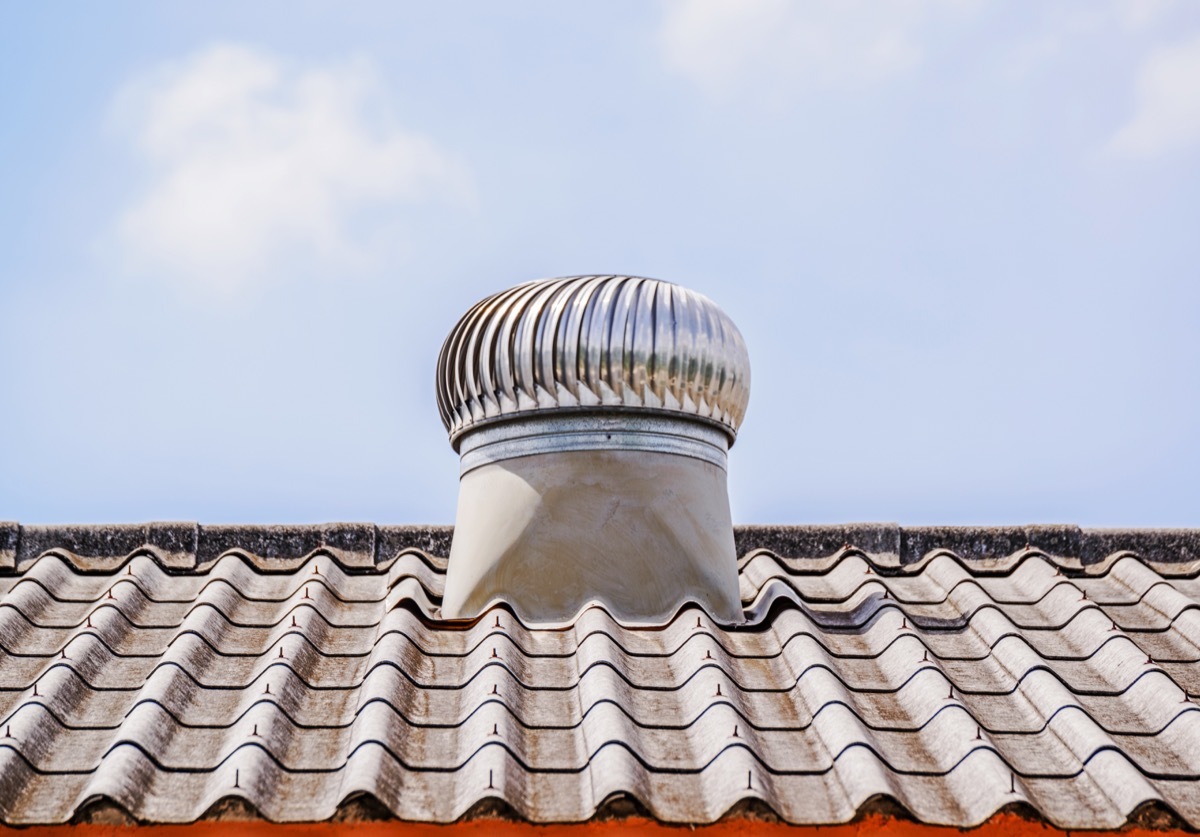 attic ventilator on roof keep your bedroom cool