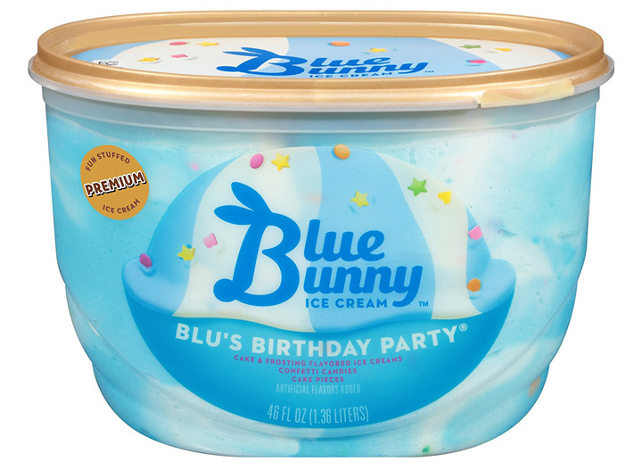 Blue Bunny blus birthday party