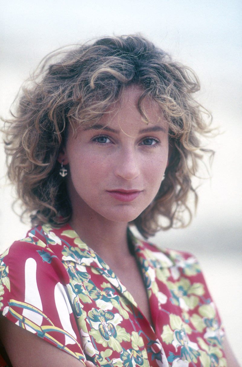 A portrait of Jennifer Grey from the 1980s