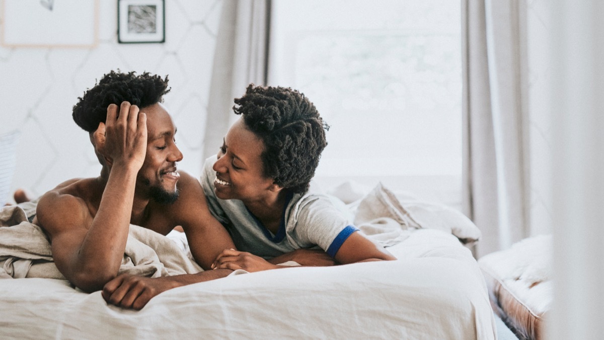 couple in bed