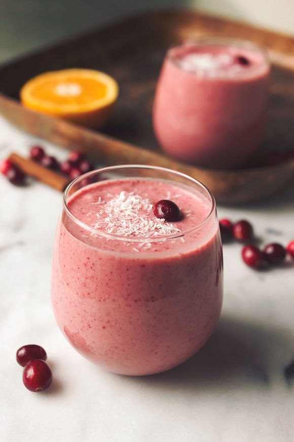 4. Immunity Boosting Сranberry Smoothie - Top 10 Winter Smoothie