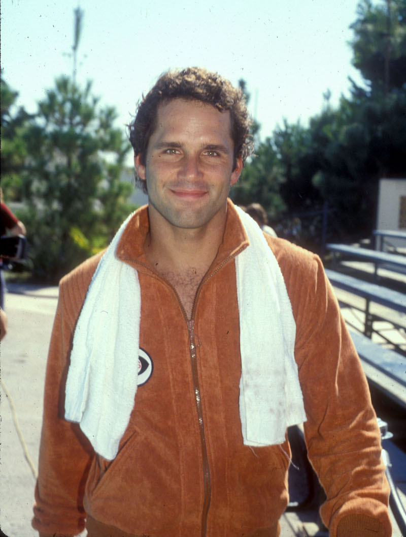 Gregory Harrison filming 