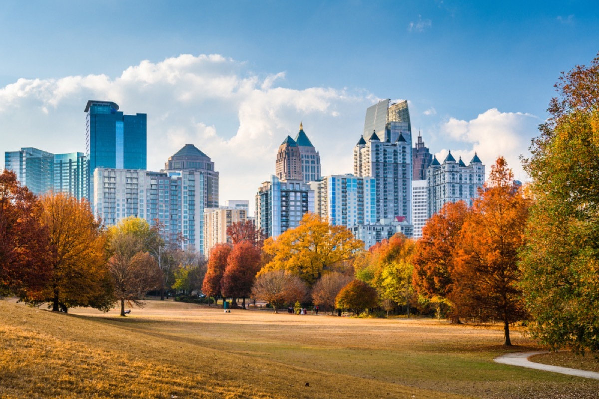 skyline of atlanta georgia