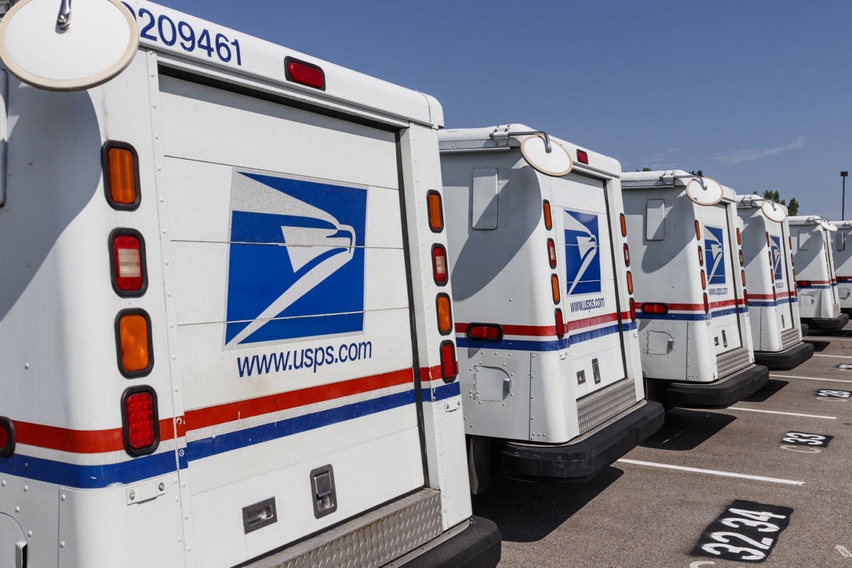 USPS Post Office Mail Trucks. The Post Office is responsible for providing mail delivery VIII