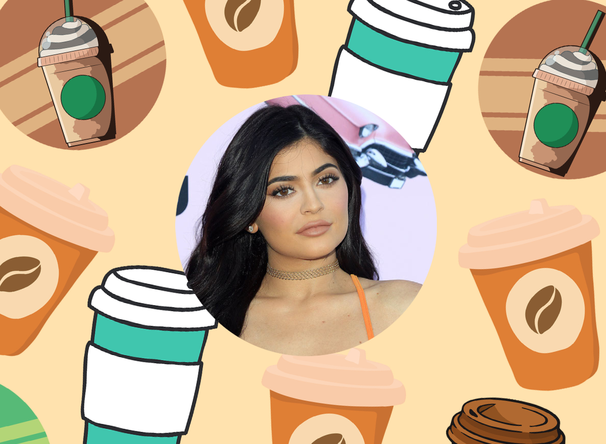 kylie jenner starbucks