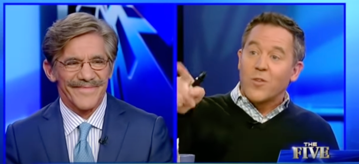 geraldo rivera and greg gutfeld on the five