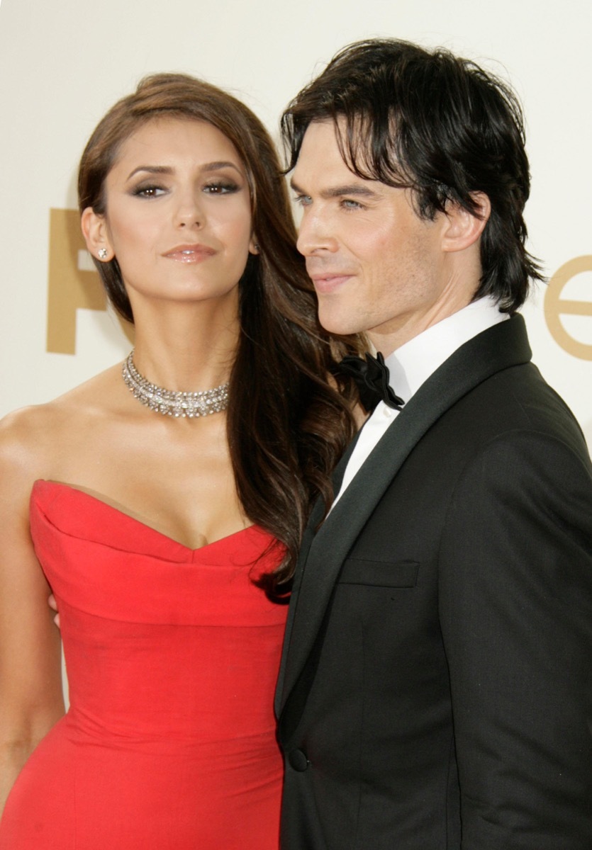 Ian Somerhalder and Nina Dobrev