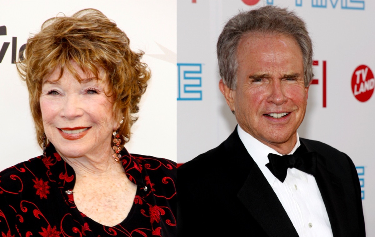 Shirley Maclaine and Warren Beatty