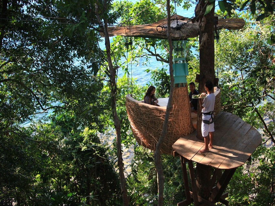 Treepod @ Soneva Kiri – Koh Kood, Bangkok - Top 10 Most Unusual Restaurants Around The World 1