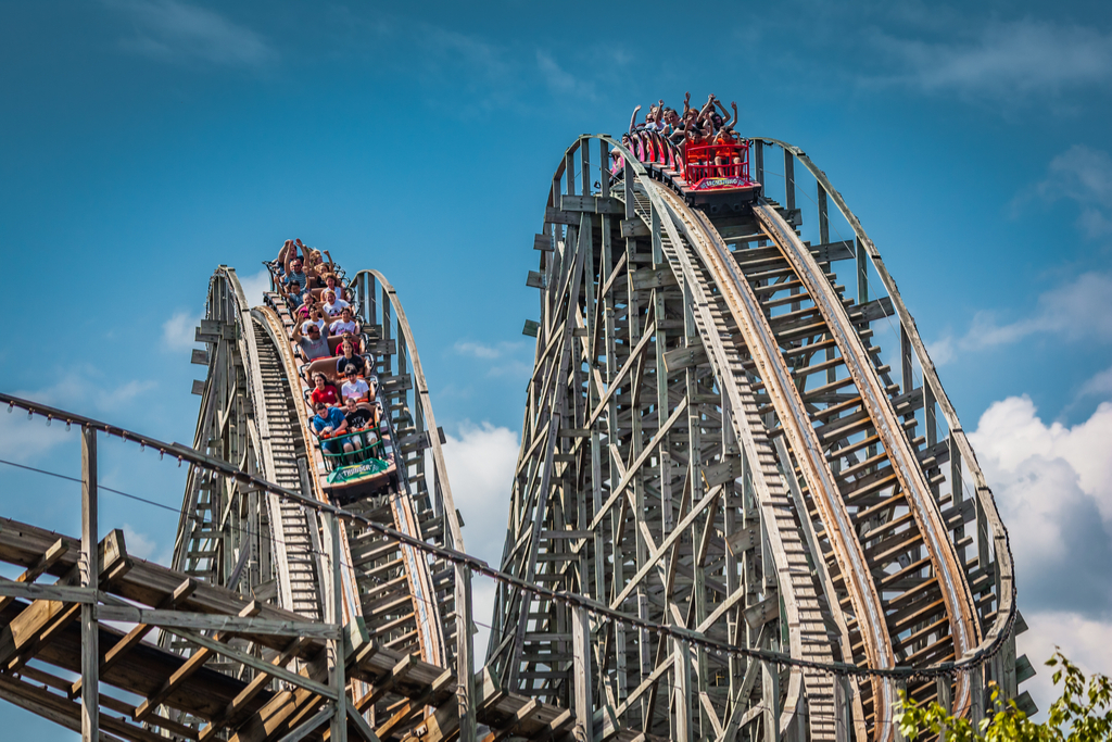 Lightning Racer Roller Coasters