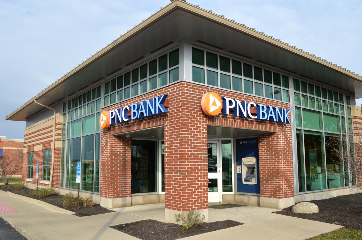 PNC Bank Branch. PNC Financial Services offers Retail, Corporate and Mortgage Banking