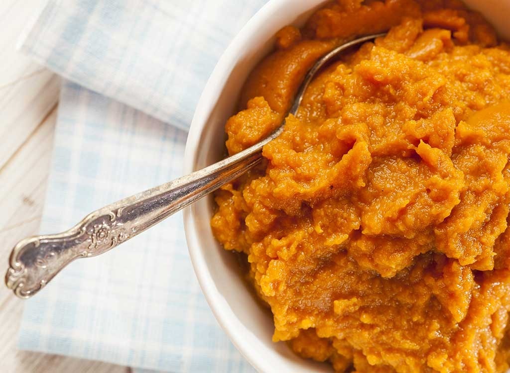 Canned pumpkin high fiber foods