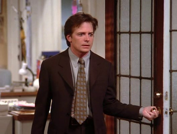 michael j. fox on spin city