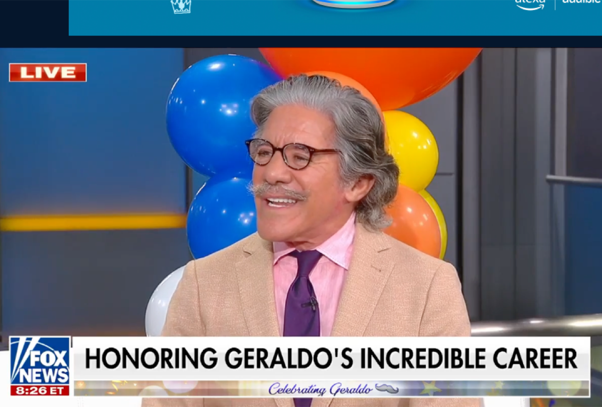 geraldo rivera career celebration