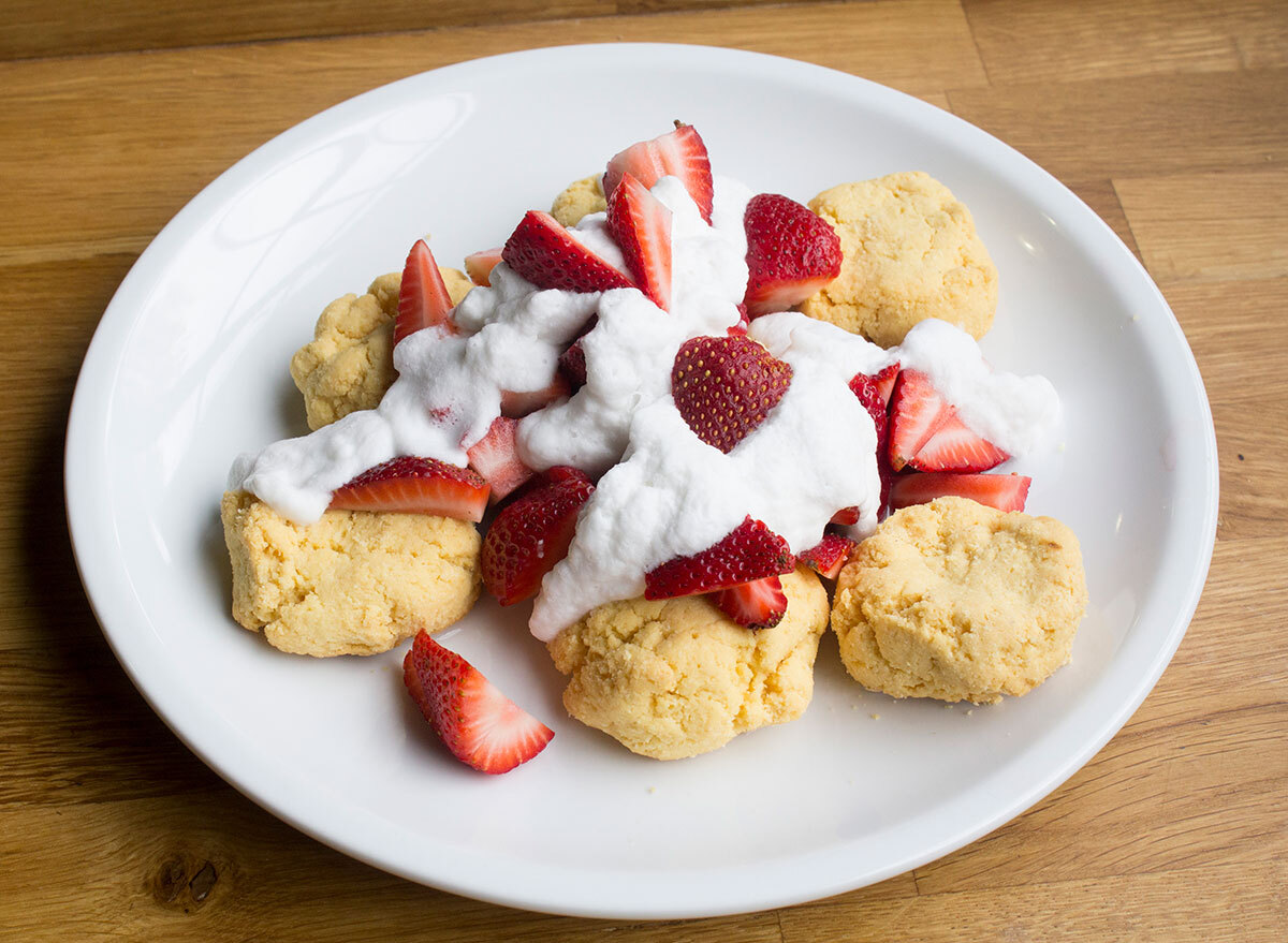 paleo strawberry shortcake