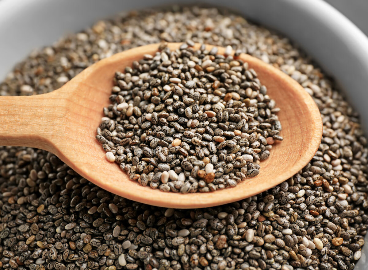 Chia seeds - calcium rich foods