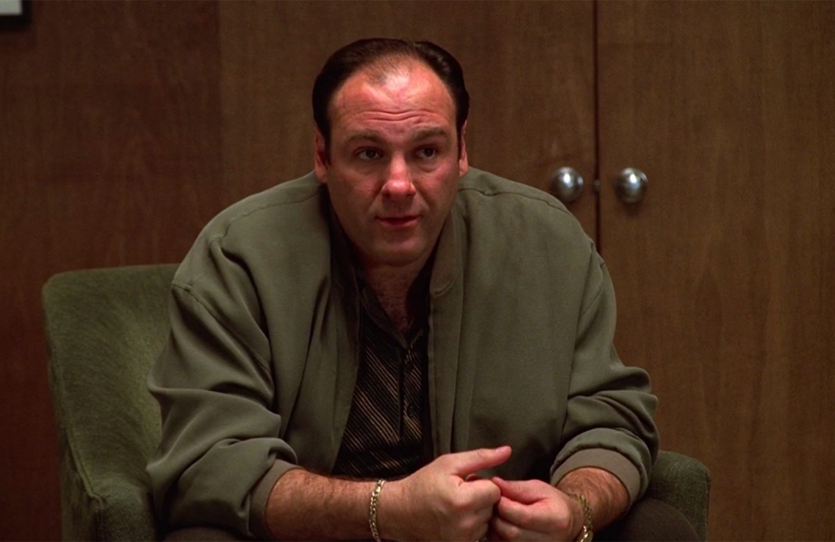 James Gandolfini in The Sopranos