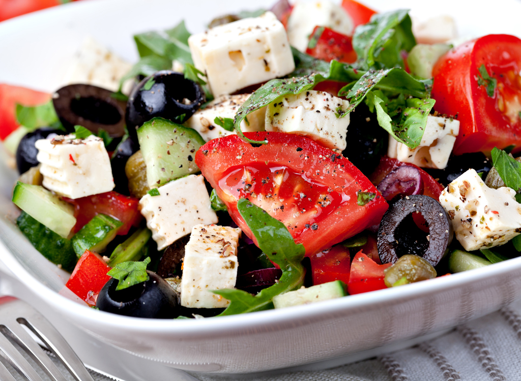 Mediterranean diet salad