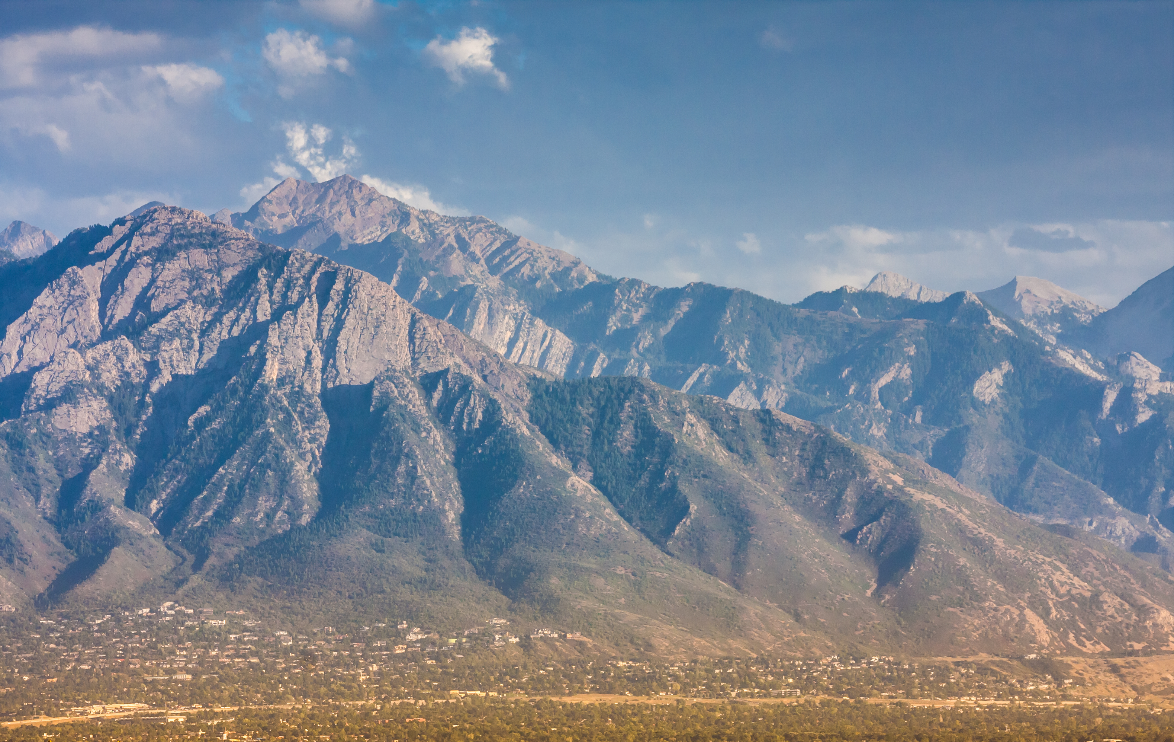 Wasatch Mountain Range in Utah