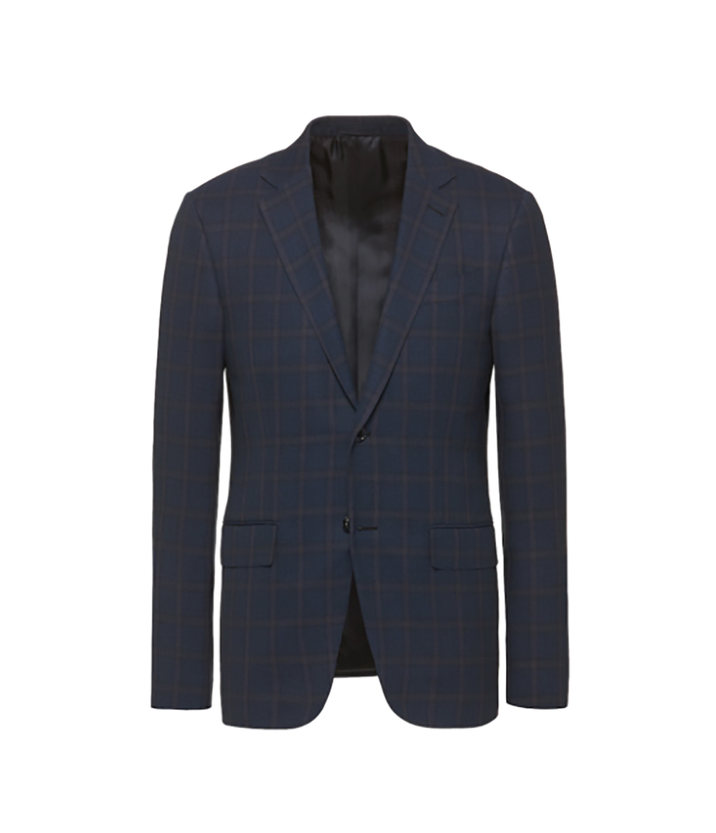 justin trudeau windowpane blazer