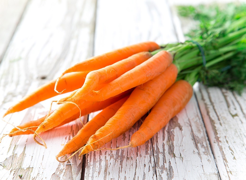 carrots on wood table